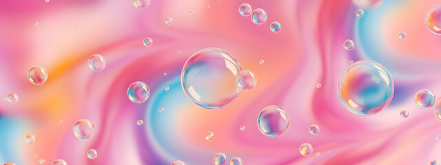 abstract background with bubbles