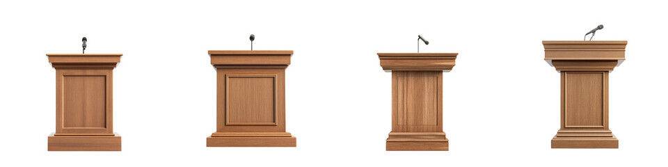 set of An empty stage, a stage without light, a stage without light, a stage without a story, a stage waiting to be performed, on a transparent backgrounds