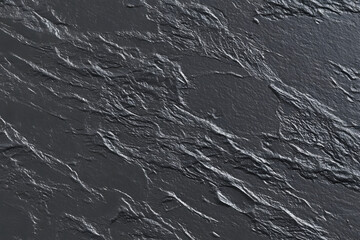 Fototapeta premium A close-up view of a black slate stone texture with natural rough patterns, ideal for backgrounds, design, and branding materials