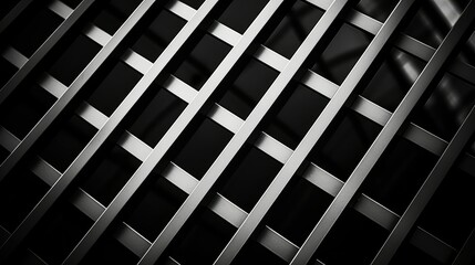 lines grid black and white