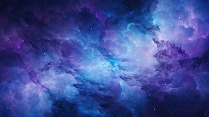 Fototapeta premium nebula galaxy blue