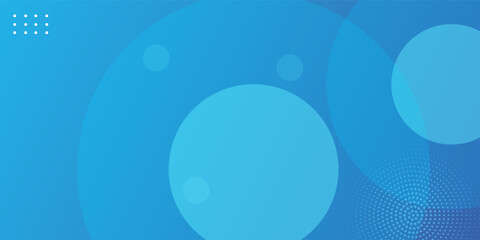 Abstract Geometric Background with Blue Colorful Gradient. Background Gradient Circle. Modern and Creative design in EPS10 vector illustration