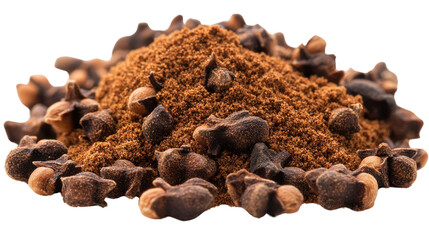 Aromatic Spice Blend: A close-up shot showcases a rich blend of aromatic spices.