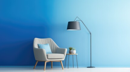 interior light blue gradient