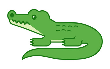 Obraz premium Krokodyl ilustracja