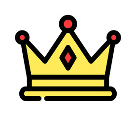 Korona ilustracja