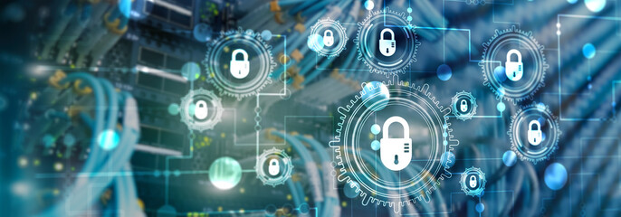 Cybersecurity Internet Information privacy Data protection. Virus and spyware defense