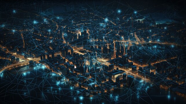 buildings network texture