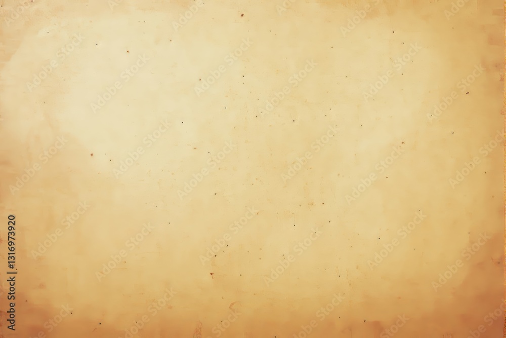 Poster textured aged parchment paper background with subtle stains and grainy effect.