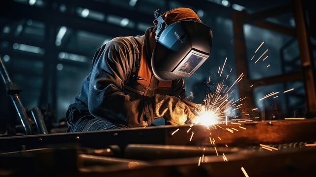worker metal plate