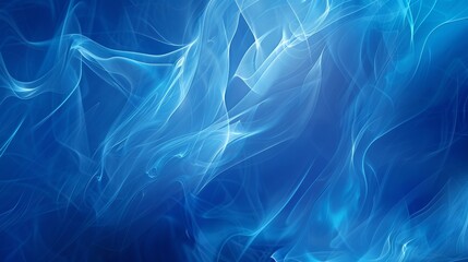 Abstract Blue Background for Christmas with Clean Lines and Geometric Shapes