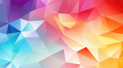 Obraz premium design low poly white background