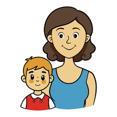 A heartfelt painting depicting a young mother cradling her child, radiating warmth, love, and tenderness. Soft colors and gentle brushstrokes evoke deep emotional connection.