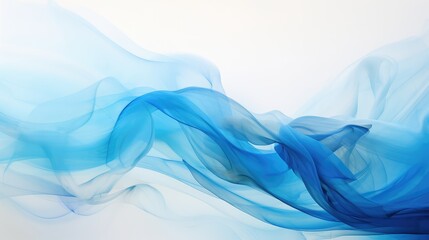 Obraz premium movement blue brush strokes