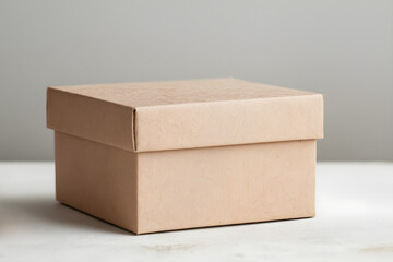 cardboard box with lid