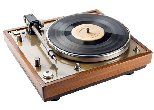 old record player
