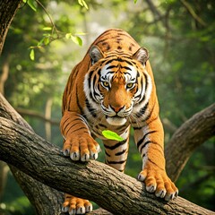 Obraz premium Tiger's Leap