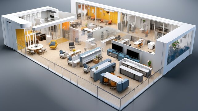 interactive office floorplan