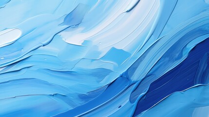 texture blue acrylic paint strokes