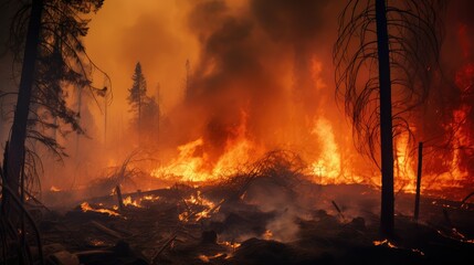 flames fire and flood