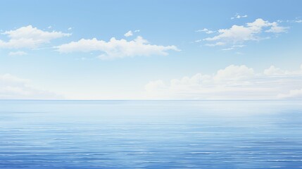 Obraz premium seascape water color blue