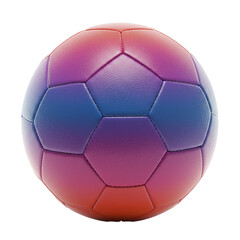 Soccer ball ready for the field, perfect for matches and training sessions.