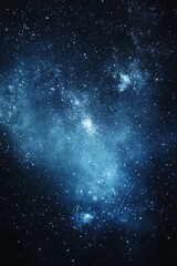 Obraz premium Ethereal cosmic nebula with sparkling stars in deep space celestial background for astronomy and science concepts