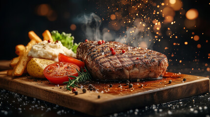 New York striploin steak