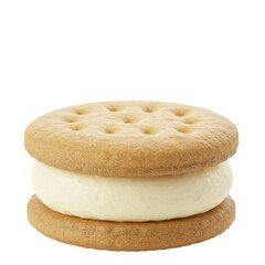 Stuffed cookie providing a sweet indulgence with delicious filling.