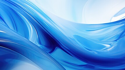 Fototapeta premium swirling abstract professional blue