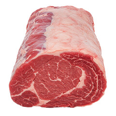 Fresh raw beef cut available at the butcher for quality meat preparation.