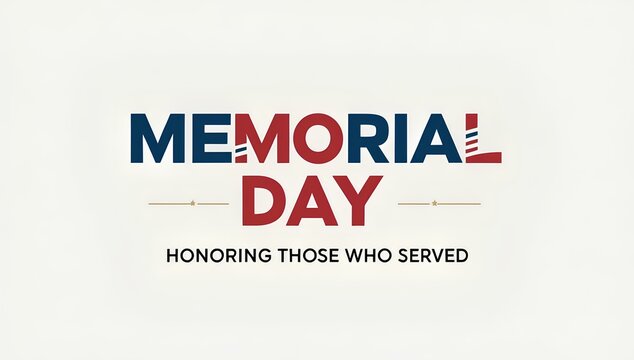 Memorial Day Tribute with American Flag, USA Flag, Memorial Day Celebration, Remember and Honor, Soldier, Flag, Brave, Blue and white, USA Memorial Day Concept