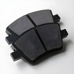 New Automotive Brake Pads on White Background  Essential Car Maintenance Components