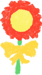 Watercolor cute elements