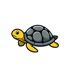 Cute Little Turtle Illustration