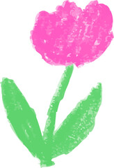 Watercolor cute elements