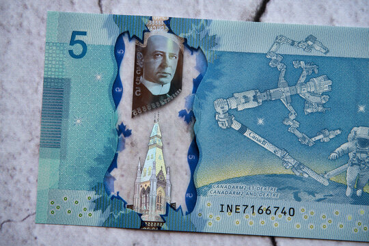 dolar kanadyjski,banknot