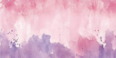 Obraz premium Pink and purple watercolor abstract