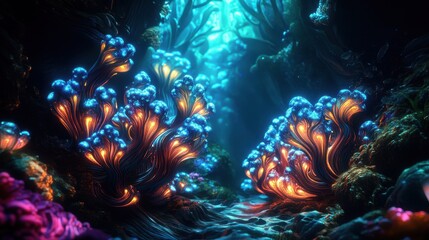 Cyber Big Data Flow Particles Bokeh. Digital Neural Network. Concept of AI Artificial Intelligence Technology Machine Deep Learning. Digital Communication. Science Technology Presentation