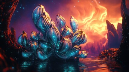 Cyber Big Data Flow Particles Bokeh. Digital Neural Network. Concept of AI Artificial Intelligence Technology Machine Deep Learning. Digital Communication. Science Technology Presentation