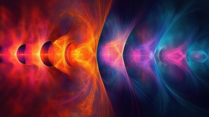Cyber Big Data Flow Particles Bokeh. Digital Neural Network. Concept of AI Artificial Intelligence Technology Machine Deep Learning. Digital Communication. Science Technology Presentation