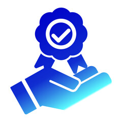 Quality Icon - Glyph Gradient Style - Business Value Themes