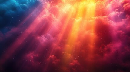 Fototapeta premium Abstract colorful background with lights 