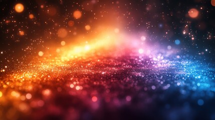 Obraz premium Abstract colorful background with lights 