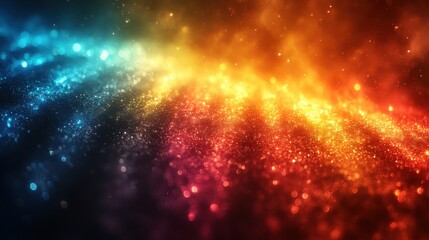 Naklejka premium Abstract colorful background with lights 