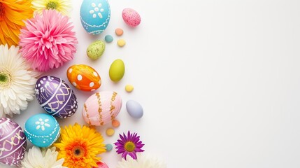 Colorful Easter Decoration Steals the Spotlight with Clean Lines and Bright Colors