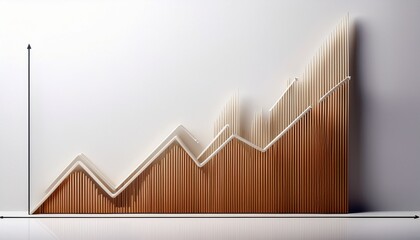 business graph showing growth