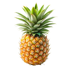 pineapple isolated on white