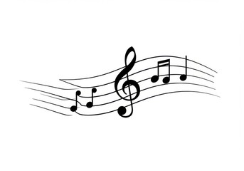 Musical abstract background