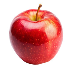 red apple isolated